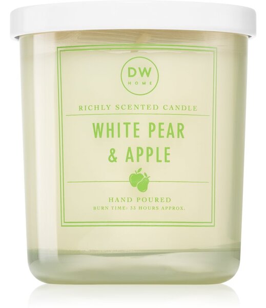 DW Home Signature White Pear & Apple candela profumata 258 g