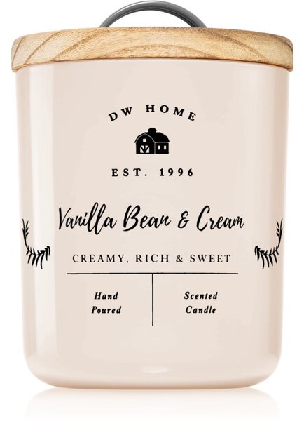 DW Home Farmhouse Vanilla Bean & Cream candela profumata 264 g