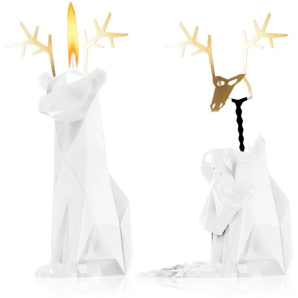 54 Celsius PyroPet DYRI (Reindeer) candela decorativa White 22 cm