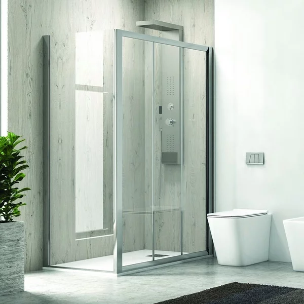 Cabina doccia 100X80 apertura scorrimento KP3000S - KAMALU