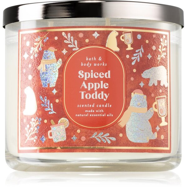 Bath & Body Works Spiced Apple Toddy candela profumata 411 g
