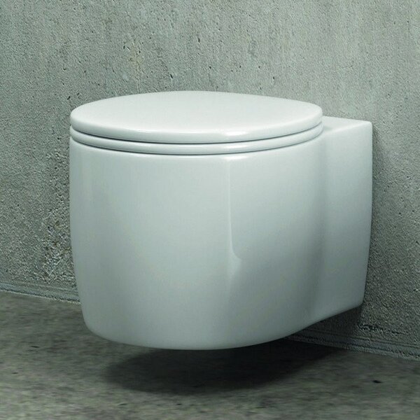 Kamalu wc sospeso in ceramica sistema soft-close alizee-s90