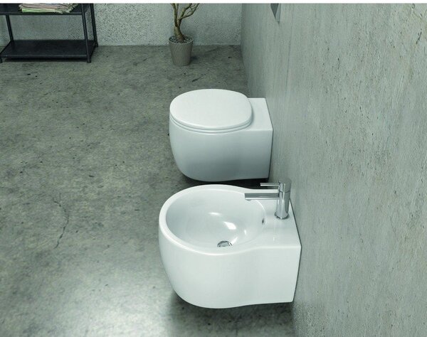 Sanitari bagno sospesi copriwater soft-close modello Alizee-S - KAMALU