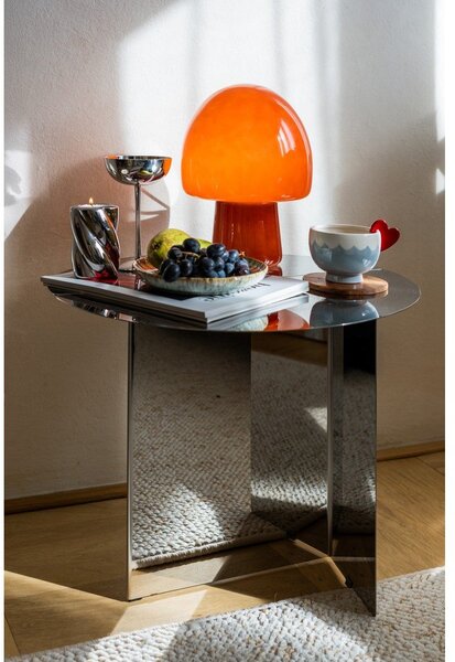 Lampada da tavolo rossa (altezza totale 27 cm) Gozar – Leitmotiv