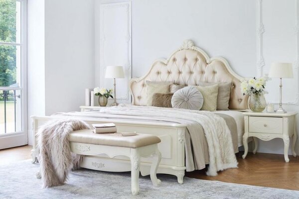 Letto matrimoniale king size stile Classico-Arrediorg.it