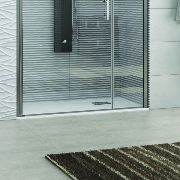 Kamalu porta battente doccia nicchia 110cm ks5000