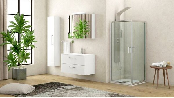 Box doccia angolo 80x80 altezza 180cm K410 - KAMALU