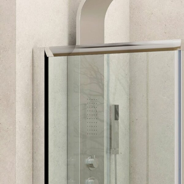 Box doccia angolo 80x80 altezza 180cm K410 - KAMALU