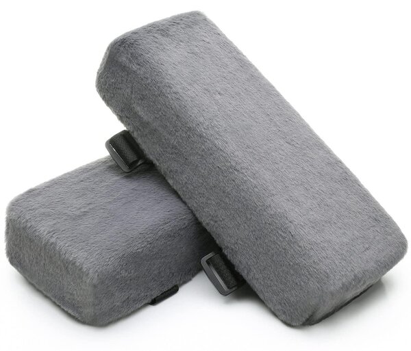 Elzusha - Cuscinetti per braccioli di sedie da ufficio e gaming - Set da 2 con memory foam