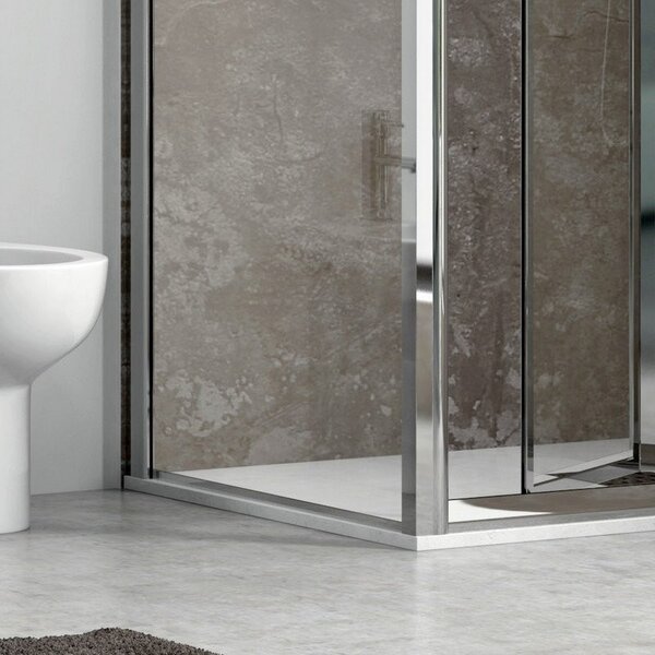 Kamalu box doccia angolare 70x70 apertura a libro modello km4000s