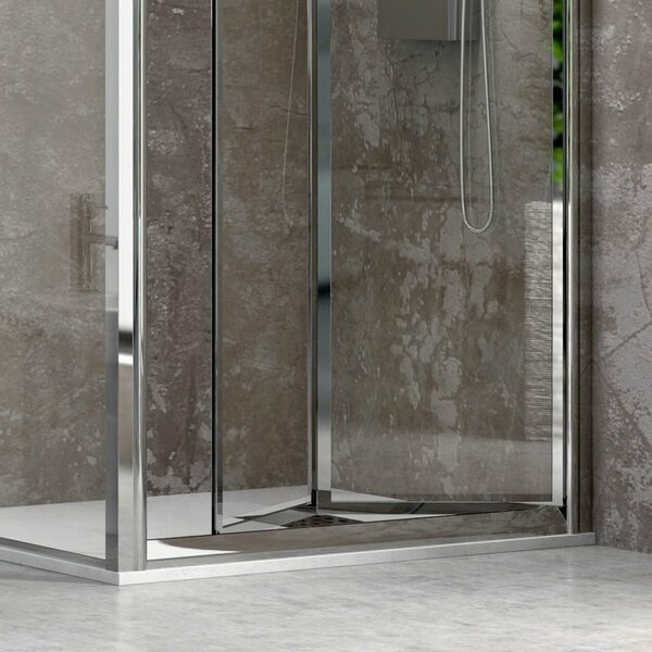 Kamalu box doccia angolare 70x70 apertura a libro modello km4000s