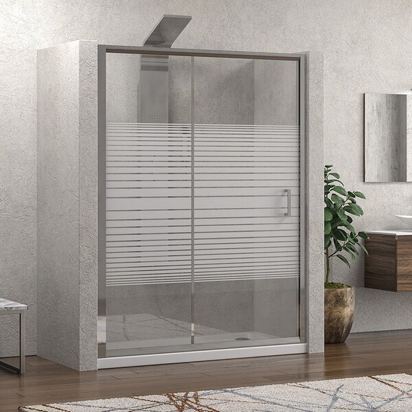 Kamalu doccia nicchia 100cm vetro serigrafato altezza 180cm k410n