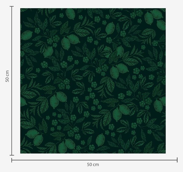 Carta da parati Foglie verdi e dense, Parati fiori e piante classici, a00019v1 : Uwalls.it