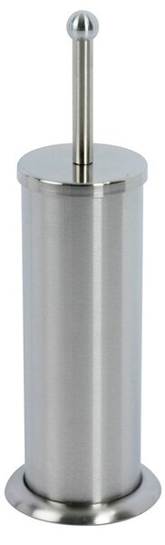 Portascopino WC in acciaio con spazzola e secchio in ABS G-3900 - KAMALU