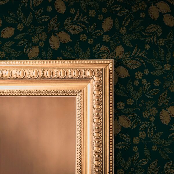 Carta da parati Foglie dense di colore giallo-verde, Parati fiori e piante classici, a00019v2 : Uwalls.it