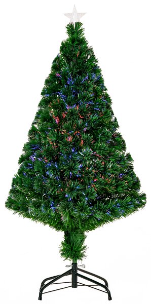 HOMCOM Albero di Natale da 180cm con Pigne Decorative, Base in