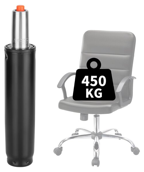 Solidchoice - Cilindro a gas per sedia da ufficio - Capacità di carico 450 kg, regolabile, per un comfort ergonomico ottimale