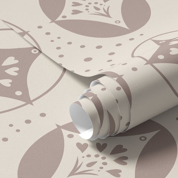 Carta da parati Delicato ornamento geometrico a rombi, Parati stile vintage classici, a00035 : Uwalls.it