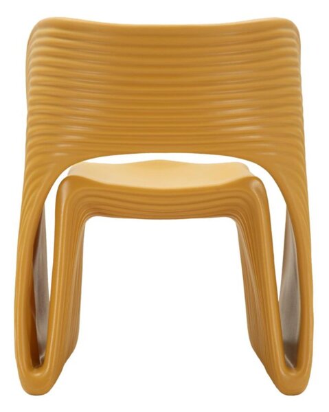Poltrona in Polyethylene Sand Senape cm 65x57,5x h 76 altezza Seduta cm 45- peso 12 kg