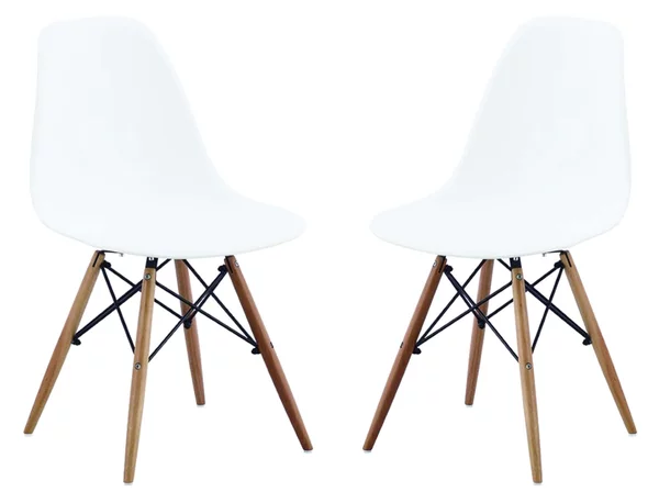 JULIETTE - sedia stile nordico con gambe in legno set da 2