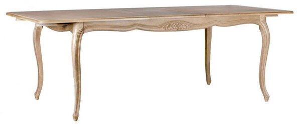 Tavolo in legno massello allungabile stile shabby DINAH-Arrediorg.it