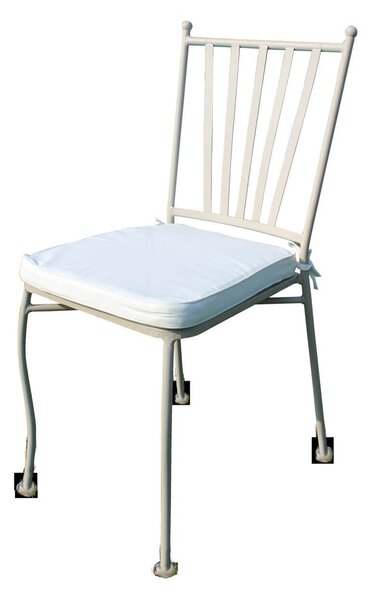 VENTUS - sedia da giardino in ferro completa di cuscino