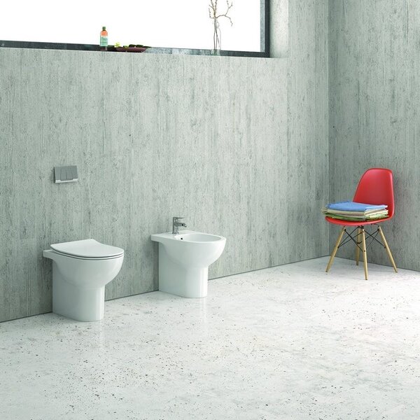 Kamalu wc filomuro senza brida eos-t