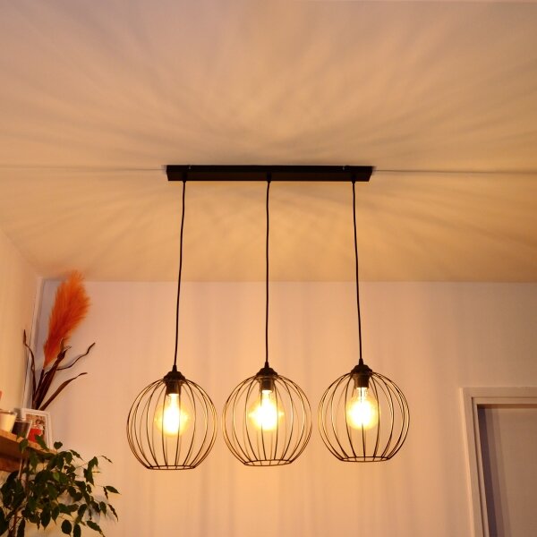 Lampadario LED a cavo MERCURE 3xE27/15W/230V