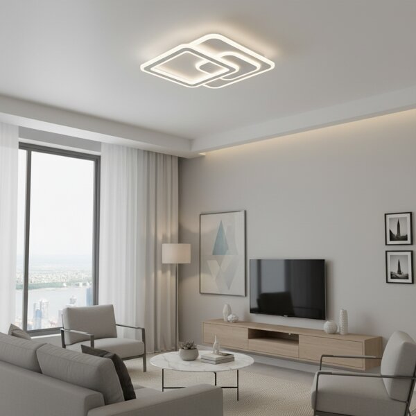Brilagi - Plafoniera LED dimmerabile MODERN LED/80W/230V 3000-6000K + telecomando