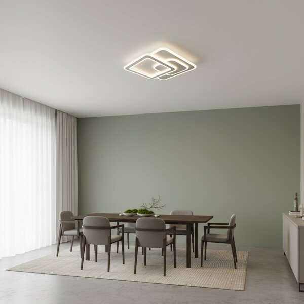 Brilagi - Plafoniera LED dimmerabile MODERN LED/80W/230V 3000-6000K + telecomando