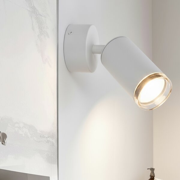 Brilagi - Luce Spot da bagno SELE 1xGU10/30W/230V IP44 bianco