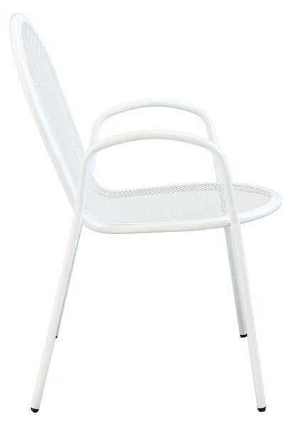 INDEX - set tavolo in alluminio cm 80 x 80 x 73h con 2 poltrone Maris
