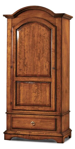 CHRISTIAN - armadio 1 anta in legno massellox196