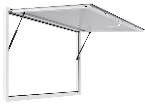 Tenda da sole per food truck con sportello di servizio, 152 x 92 cm