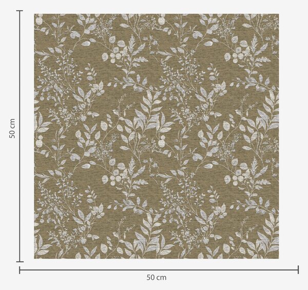 Carta da parati Piante e rami bianchi, Parati fiori e piante classici, a00166v1 : Uwalls.it