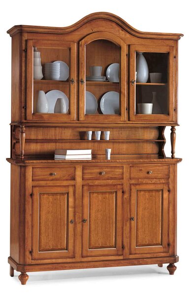 KYLIE - credenza con vetrina in legno massello