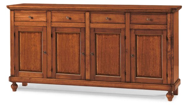 CHRISTOPHER - credenza in legno cm 196 x 43 x 98 h