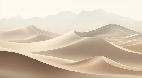 Carta da parati Onde di sabbia del deserto, Carta da parati Natura, w03920 : Uwalls.it