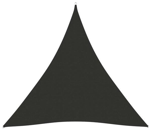 Parasole a Vela Oxford Triangolare 3x3x3 m Antracite