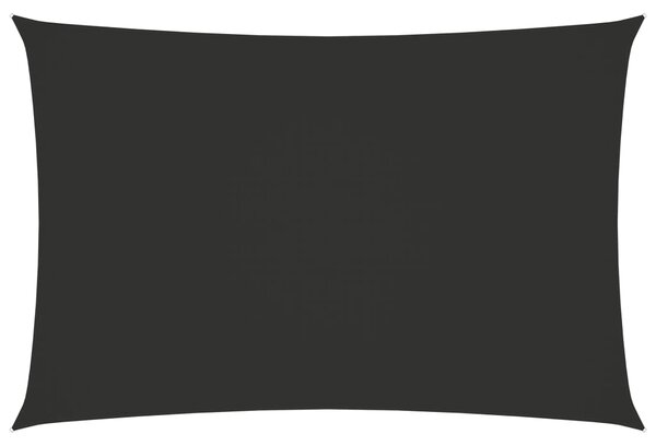 Parasole a Vela Oxford Rettangolare 2x4,5 m Antracite