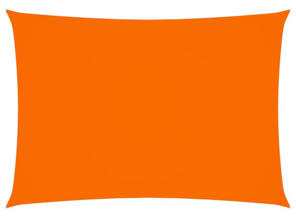 Parasole a Vela Oxford Rettangolare 2x4 m Arancione