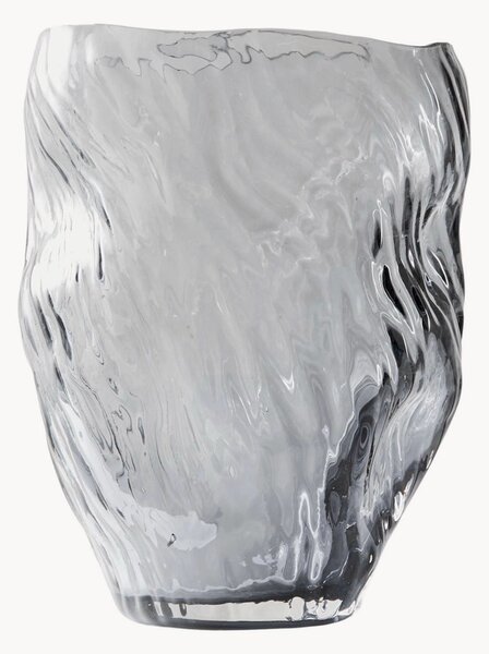 Vaso in vetro soffiato Mud