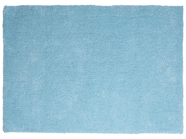 Tappeto shaggy azzurro 140 x 200 cm Beliani