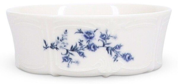 Ciotolina bianca/blu in porcellana 410 ml Retro – BonBistro