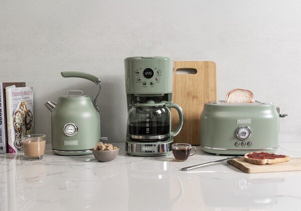 Bollitore verde in acciaio inox 1,7 l Dorset – Haden