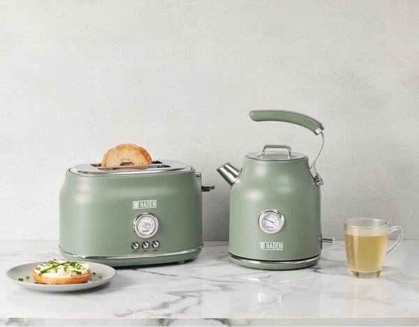 Bollitore verde in acciaio inox 1,7 l Dorset – Haden