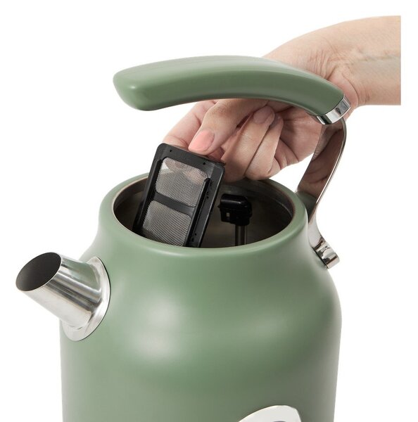 Bollitore verde in acciaio inox 1,7 l Dorset – Haden