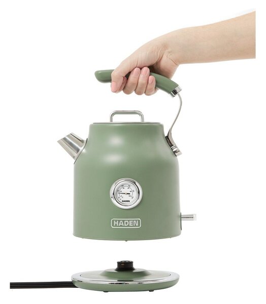 Bollitore verde in acciaio inox 1,7 l Dorset – Haden