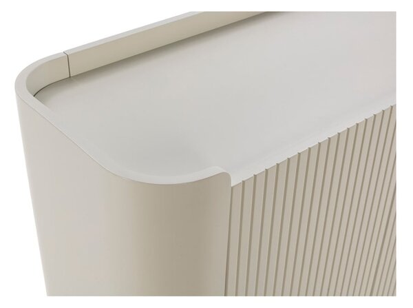 Cassettiera color crema 200x80x40 cm Willa – MOME
