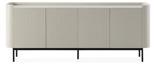 Cassettiera color crema 200x80x40 cm Willa – MOME